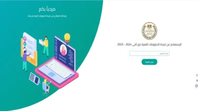 نتيجة الدبلومات الفنية 2025