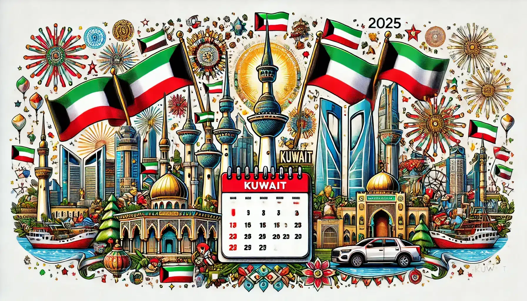 الكويت تعلن الخميس عطلة رسمية بمناسبة رأس السنة الهجرية 1447