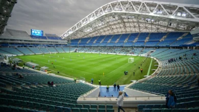 ما هو ملعب مباراة الولايات المتحدة ضد المكسيك؟