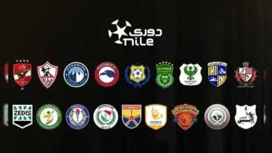 جدول الدوري المصري