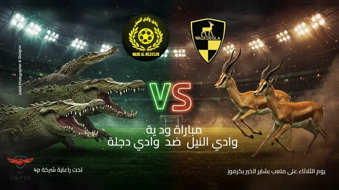 مباراة وادى النيل ووادى دجلة