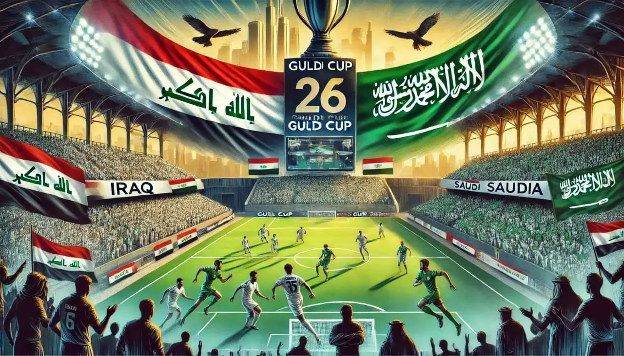 موعد مباراة العراق والسعودية