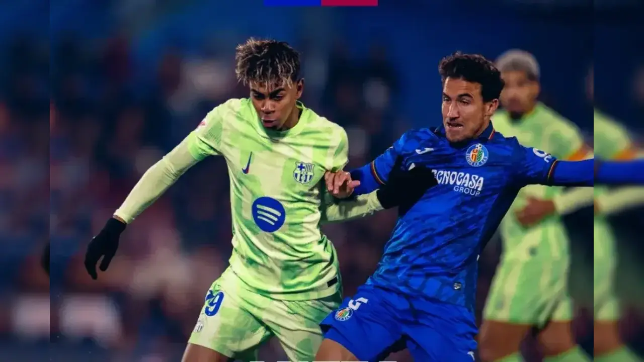 مباراة برشلونة ضد خيتافي