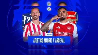 القنوات المفتوحة الناقلة لمباراة أرسنال وأتلتيكو مدريد