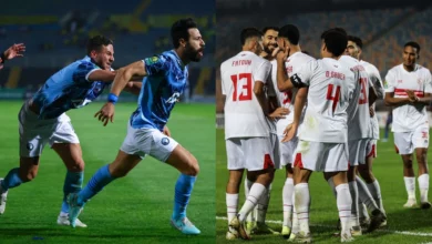 التشكيلة الموقعة وحكم المباراة الزمالك ضد بيراميدزقمة نارية تترقبها الجماهير المصرية