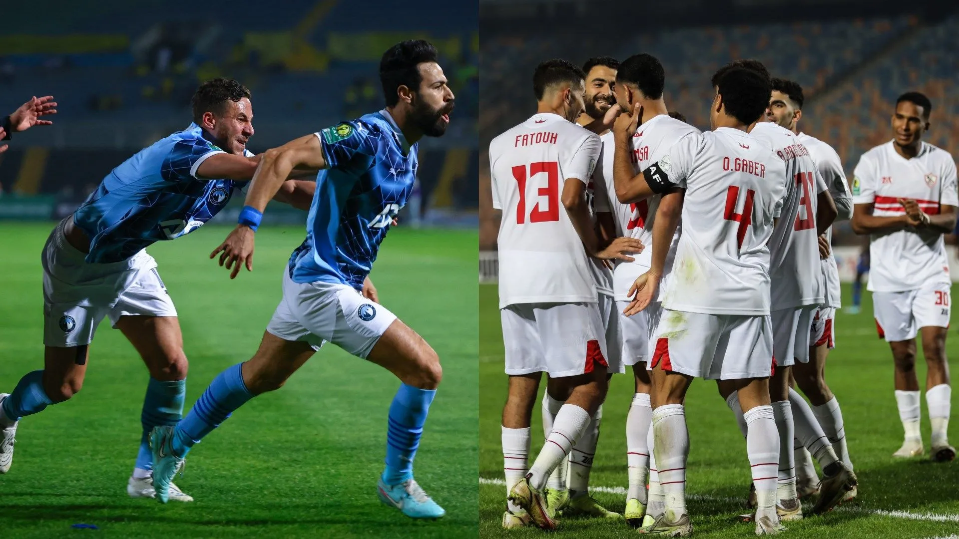 التشكيلة الموقعة وحكم المباراة الزمالك ضد بيراميدزقمة نارية تترقبها الجماهير المصرية