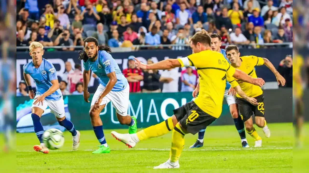 موعد مباراة مانشستر سيتي ضد بوروسيا دورتمون