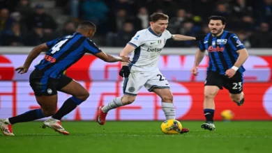 التشكيلة المتوقعة لمباراة أتالانتا ضد إنتر ميلان في الدوري الإيطالي