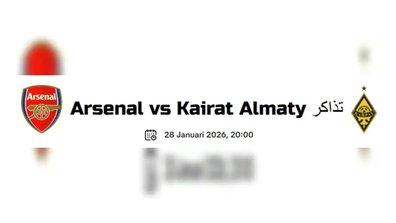 حجز تذاكر مباراة آرسنال ضد كيرات