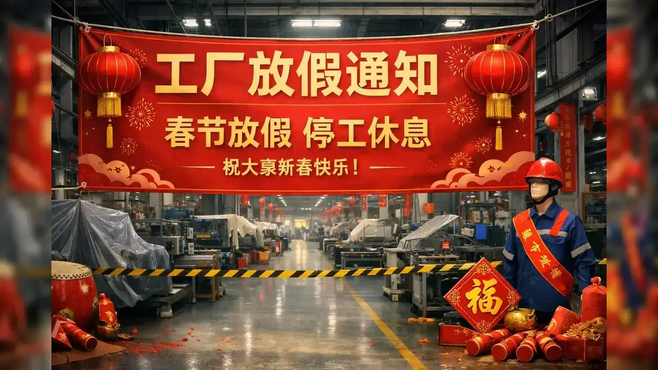 عطلة المصانع في الصين